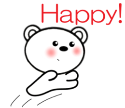 Bear is cute ! (Everyday life) [English] sticker #9304448
