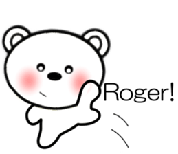 Bear is cute ! (Everyday life) [English] sticker #9304449