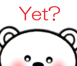 Bear is cute ! (Everyday life) [English] sticker #9304450