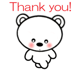 Bear is cute ! (Everyday life) [English] sticker #9304451