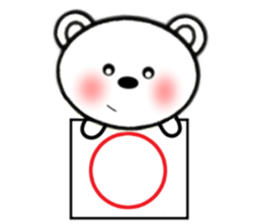 Bear is cute ! (Everyday life) [English] sticker #9304454
