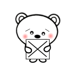 Bear is cute ! (Everyday life) [English] sticker #9304455
