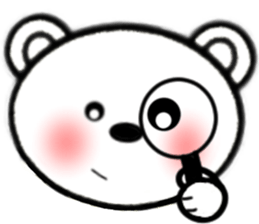 Bear is cute ! (Everyday life) [English] sticker #9304460