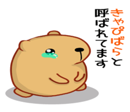 Kyapibara 5 sticker #9304907