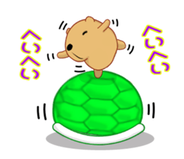 Kyapibara 5 sticker #9304936