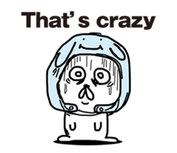 Sick rabbit(English) sticker #9304944