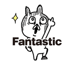 Sick rabbit(English) sticker #9304947