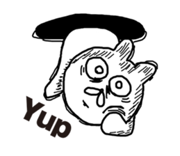 Sick rabbit(English) sticker #9304963