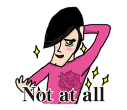 Narcissist Ogawa-kun(English) sticker #9305184