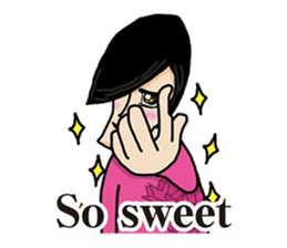 Narcissist Ogawa-kun(English) sticker #9305187