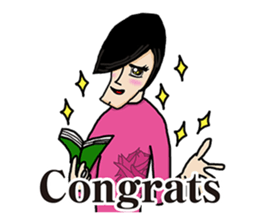 Narcissist Ogawa-kun(English) sticker #9305188