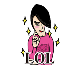 Narcissist Ogawa-kun(English) sticker #9305190