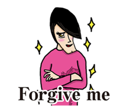 Narcissist Ogawa-kun(English) sticker #9305192