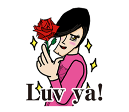 Narcissist Ogawa-kun(English) sticker #9305195