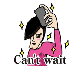 Narcissist Ogawa-kun(English) sticker #9305201