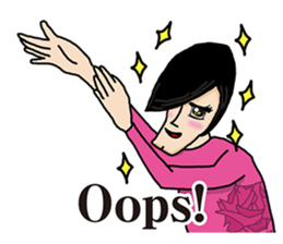 Narcissist Ogawa-kun(English) sticker #9305212