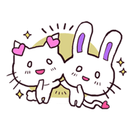 RinRinDoll~ RabbitCat-CatRabbit sticker #9305298
