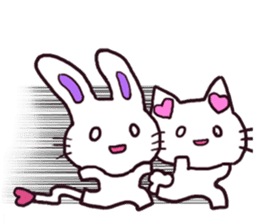 RinRinDoll~ RabbitCat-CatRabbit sticker #9305300