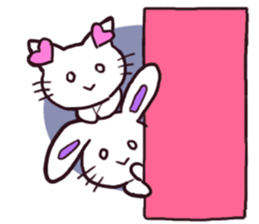 RinRinDoll~ RabbitCat-CatRabbit sticker #9305301