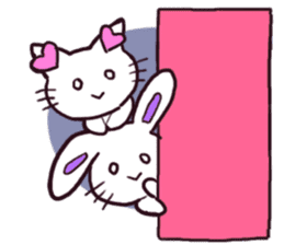 RinRinDoll~ RabbitCat-CatRabbit sticker #9305301