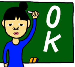 Super teacher sticker #9305304