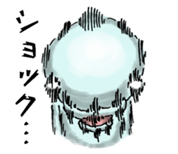 blue creature Parent and child 2 sticker #9305473