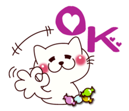 WAO! The cat which can use this sticker #9305784