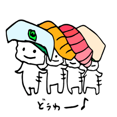 Japanese food sushi kawaii!!3