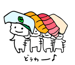 Japanese food sushi kawaii!!3 sticker #9305944