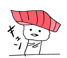 Japanese food sushi kawaii!!3 sticker #9305945