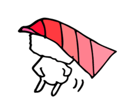 Japanese food sushi kawaii!!3 sticker #9305946