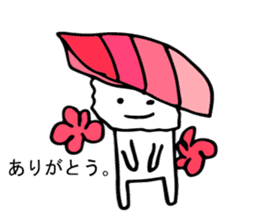 Japanese food sushi kawaii!!3 sticker #9305949