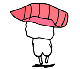 Japanese food sushi kawaii!!3 sticker #9305956
