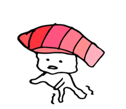 Japanese food sushi kawaii!!3 sticker #9305958