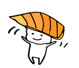 Japanese food sushi kawaii!!3 sticker #9305959