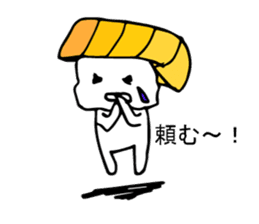 Japanese food sushi kawaii!!3 sticker #9305969