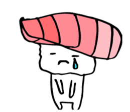 Japanese food sushi kawaii!!3 sticker #9305970
