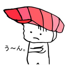 Japanese food sushi kawaii!!3 sticker #9305974