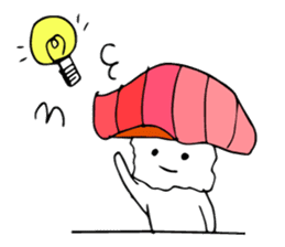 Japanese food sushi kawaii!!3 sticker #9305976