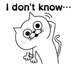 Nyankona kibun(English) sticker #9305993