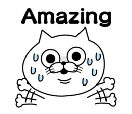 Nyankona kibun(English) sticker #9306001