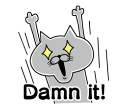 Nyankona kibun(English) sticker #9306006