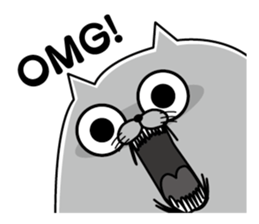 Nyankona kibun(English) sticker #9306009