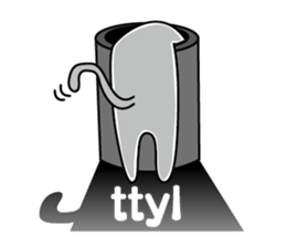 Nyankona kibun(English) sticker #9306015