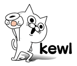 Nyankona kibun(English) sticker #9306019