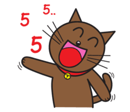 Simple Cat By Apple sticker #9306466