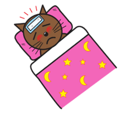 Simple Cat By Apple sticker #9306488