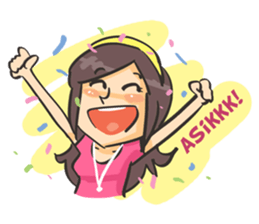 Si Pinky sticker #9306558