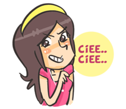 Si Pinky sticker #9306561