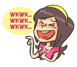 Si Pinky sticker #9306565